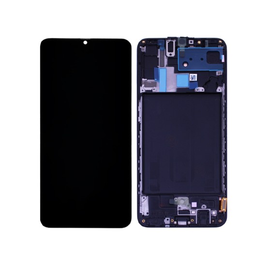 Touch+Display+Frame Samsung Galaxy A70 2019/A705 Service Pack Black Touch+Display+Frame Samsung Galaxy A70 2019/A705 Service Pack Black